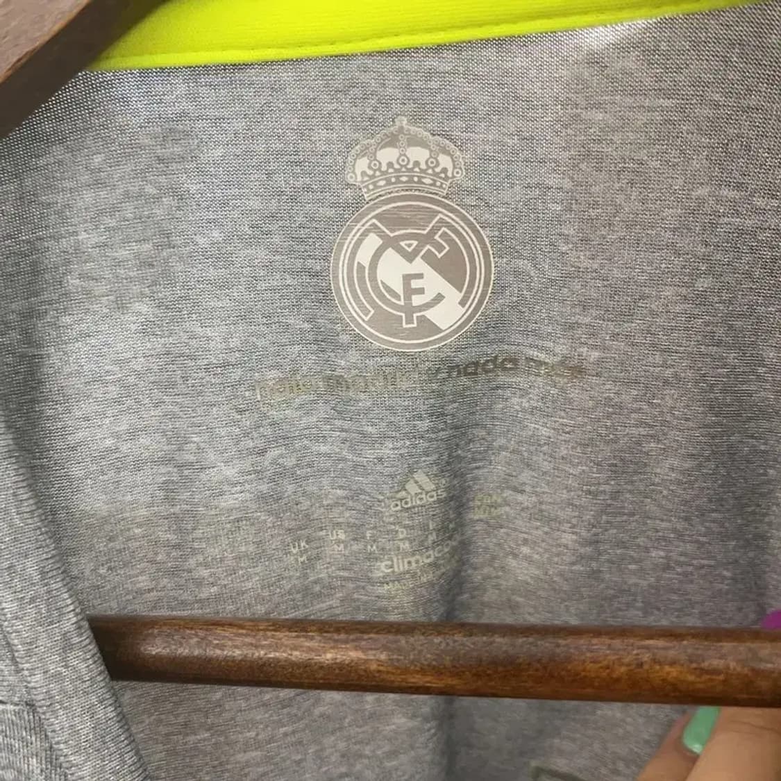 아디다스 15 - 16 레알 마드리드 어웨이 유니폼 롱슬리브 C06615 상품이미지5