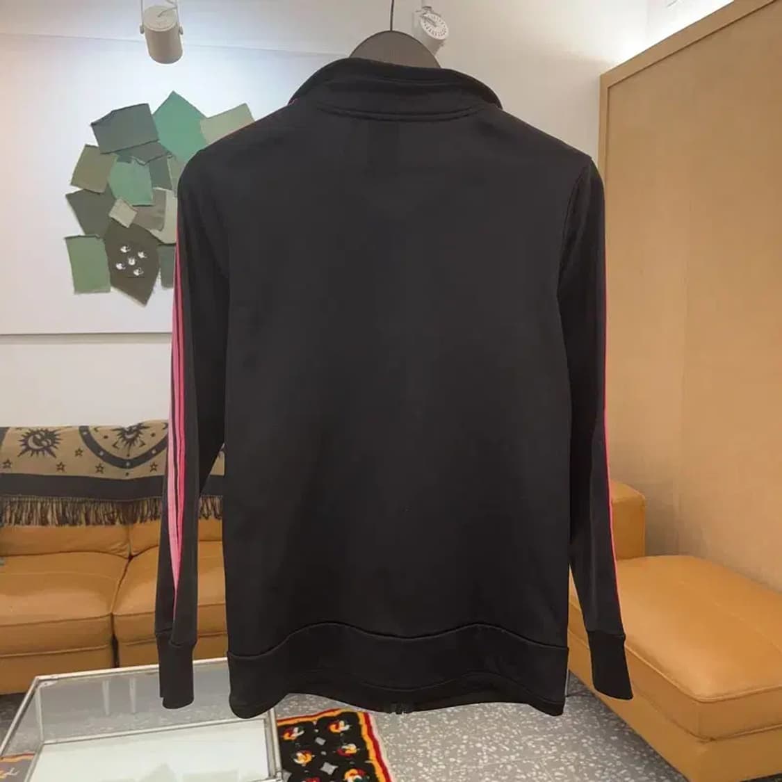 아디다스 00's 대장급 그라데이션 블랙핑크 져지 집업 S C06621 상품이미지4