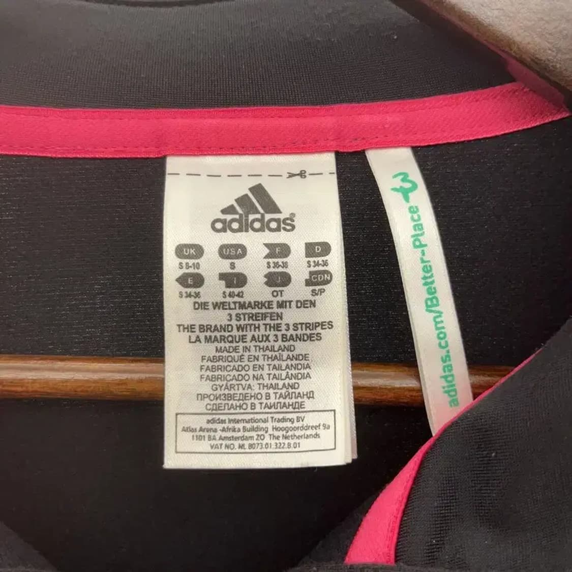 아디다스 00's 대장급 그라데이션 블랙핑크 져지 집업 S C06621 상품이미지5