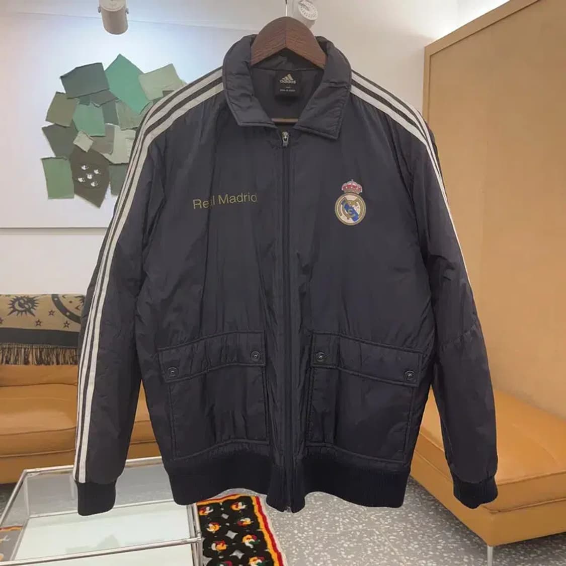 아디다스 레알마드리드 올드스쿨 빈티지 패딩 점퍼100 C06624 상품이미지3