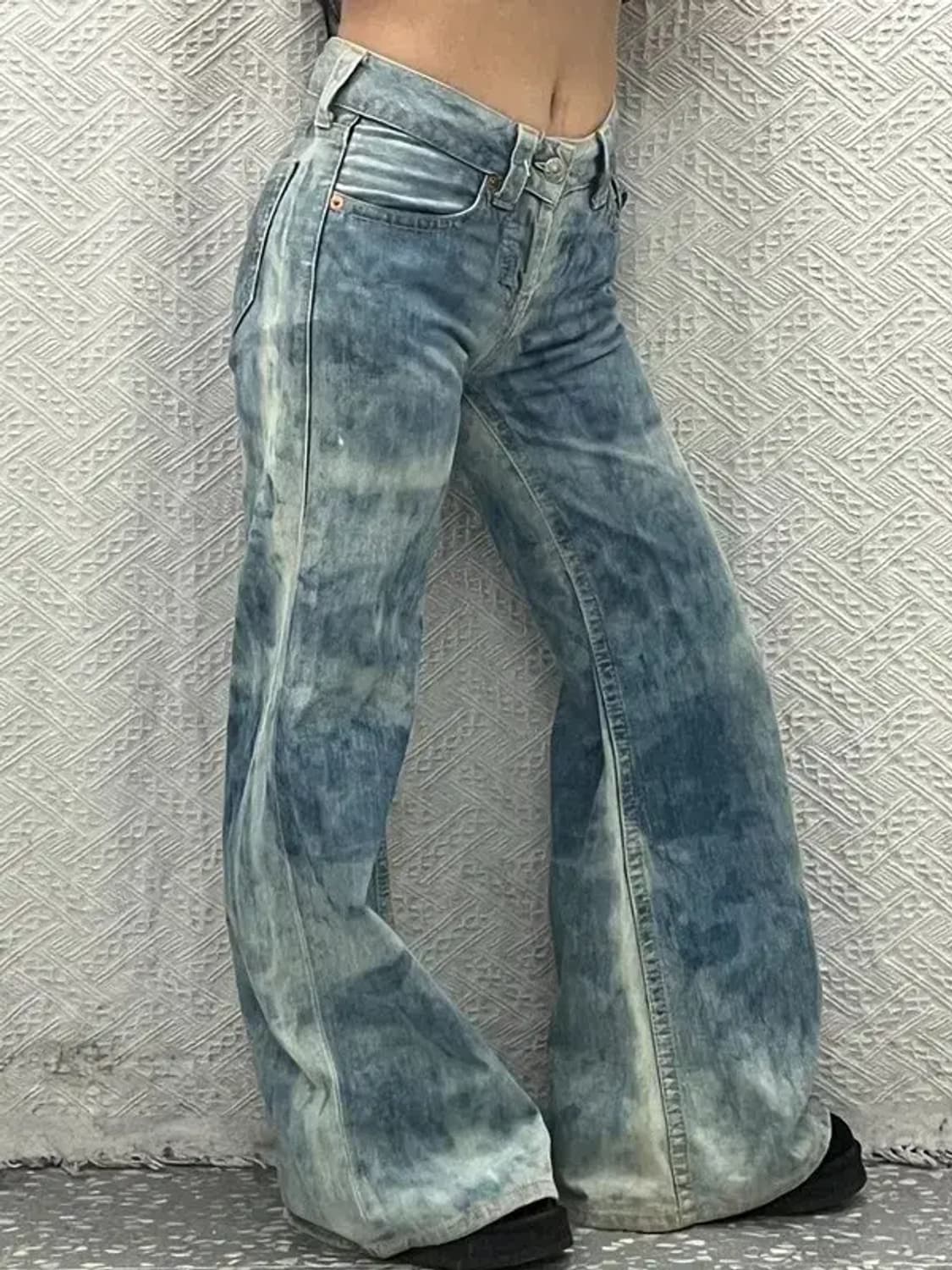 리바이스 올드스쿨 90's 타이다이 부츠컷 데님팬츠 28인치 C06628 상품이미지2