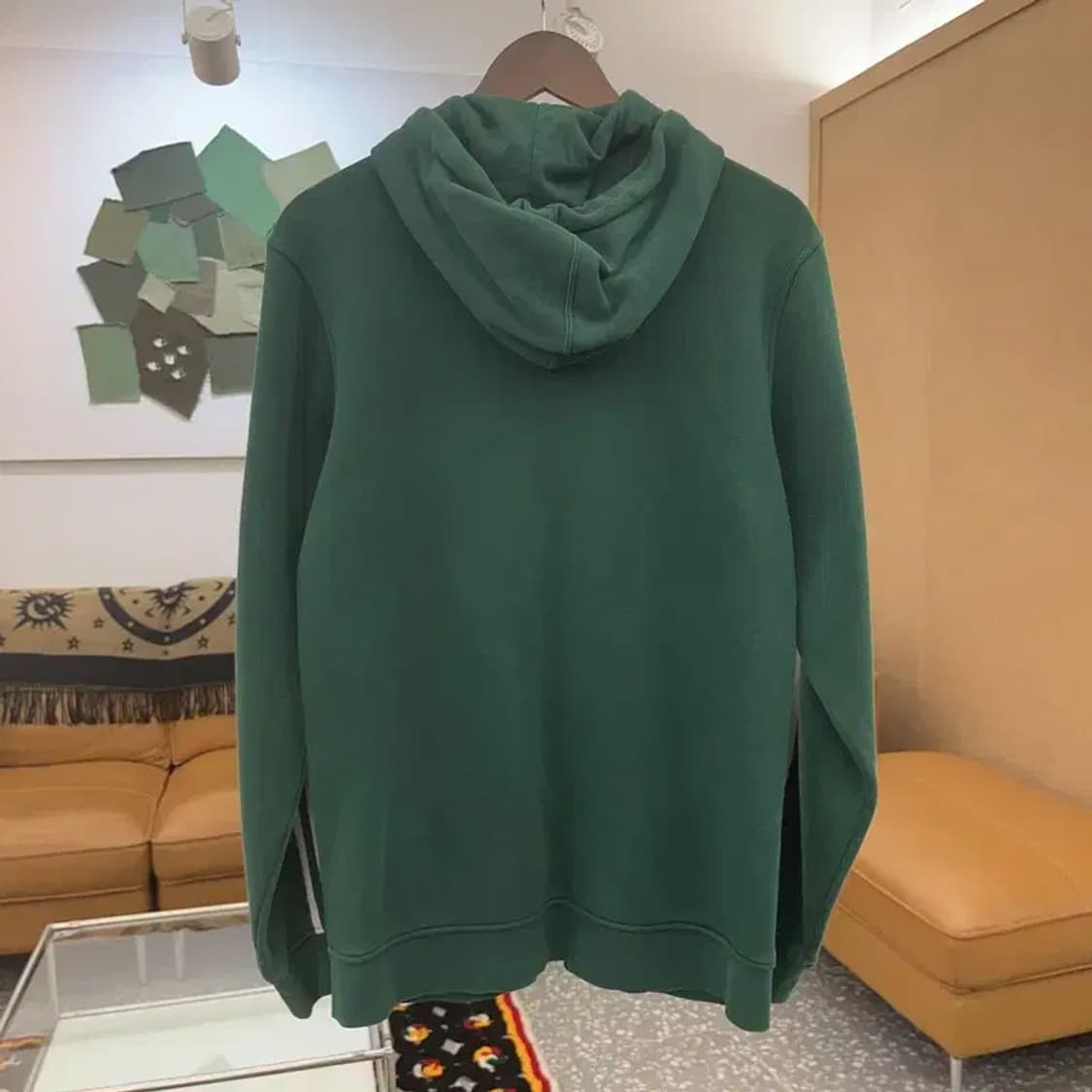 아디다스 올드스쿨 유로파 딥그린 기모 후드집업 95 C06610 상품이미지4