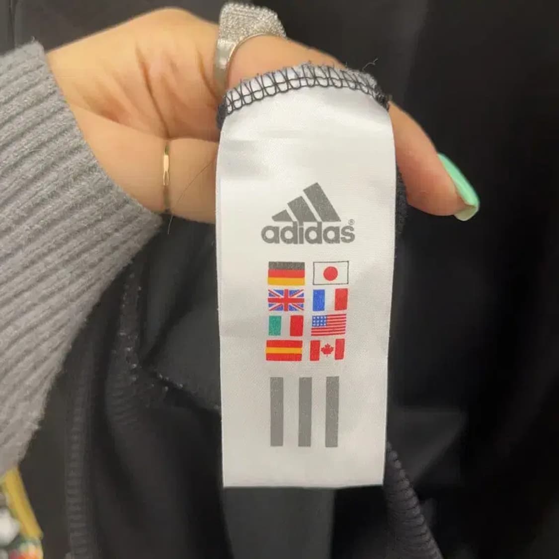 아디다스 올드스쿨 00's 백로고 트랙탑 져지 집업 100 C06620 상품이미지6