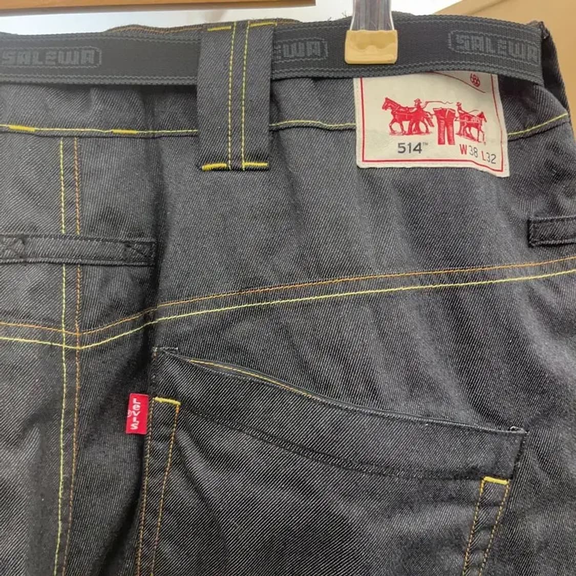 리바이스 514 멀티포켓 벨티드 워크 데님 팬츠 38인치 C06635 상품이미지5