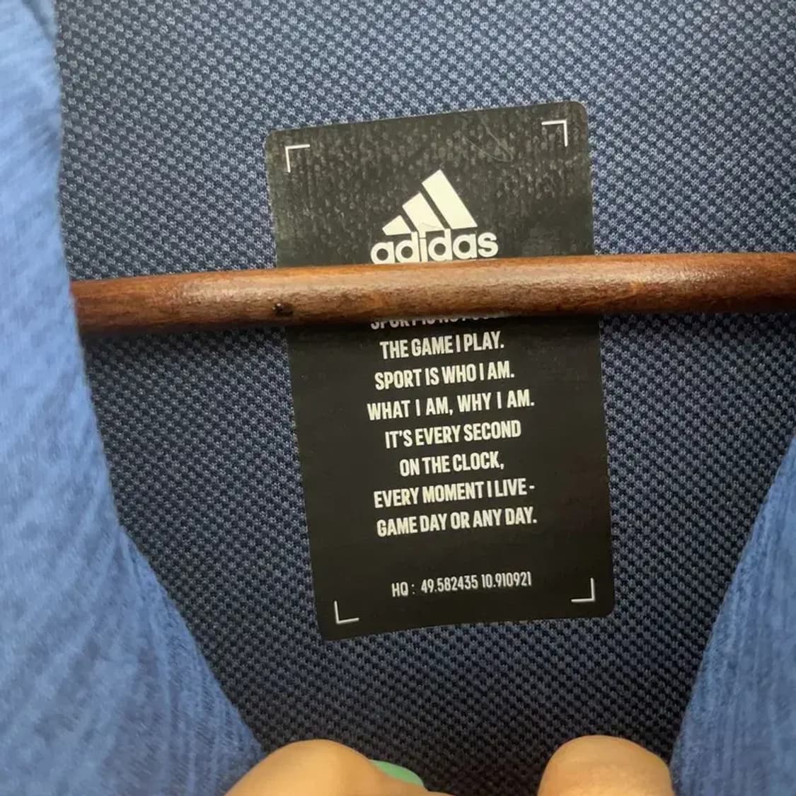 아디다스 00's 레알마드리드 딥블루  져지 후드집업 L C06638 상품이미지5