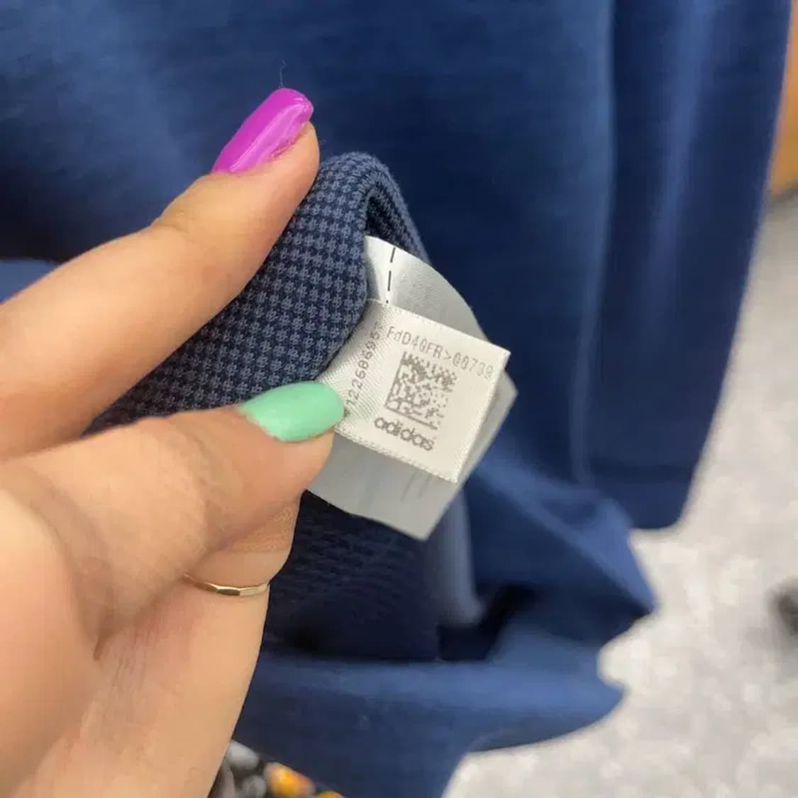 아디다스 00's 레알마드리드 딥블루  져지 후드집업 L C06638 상품이미지6