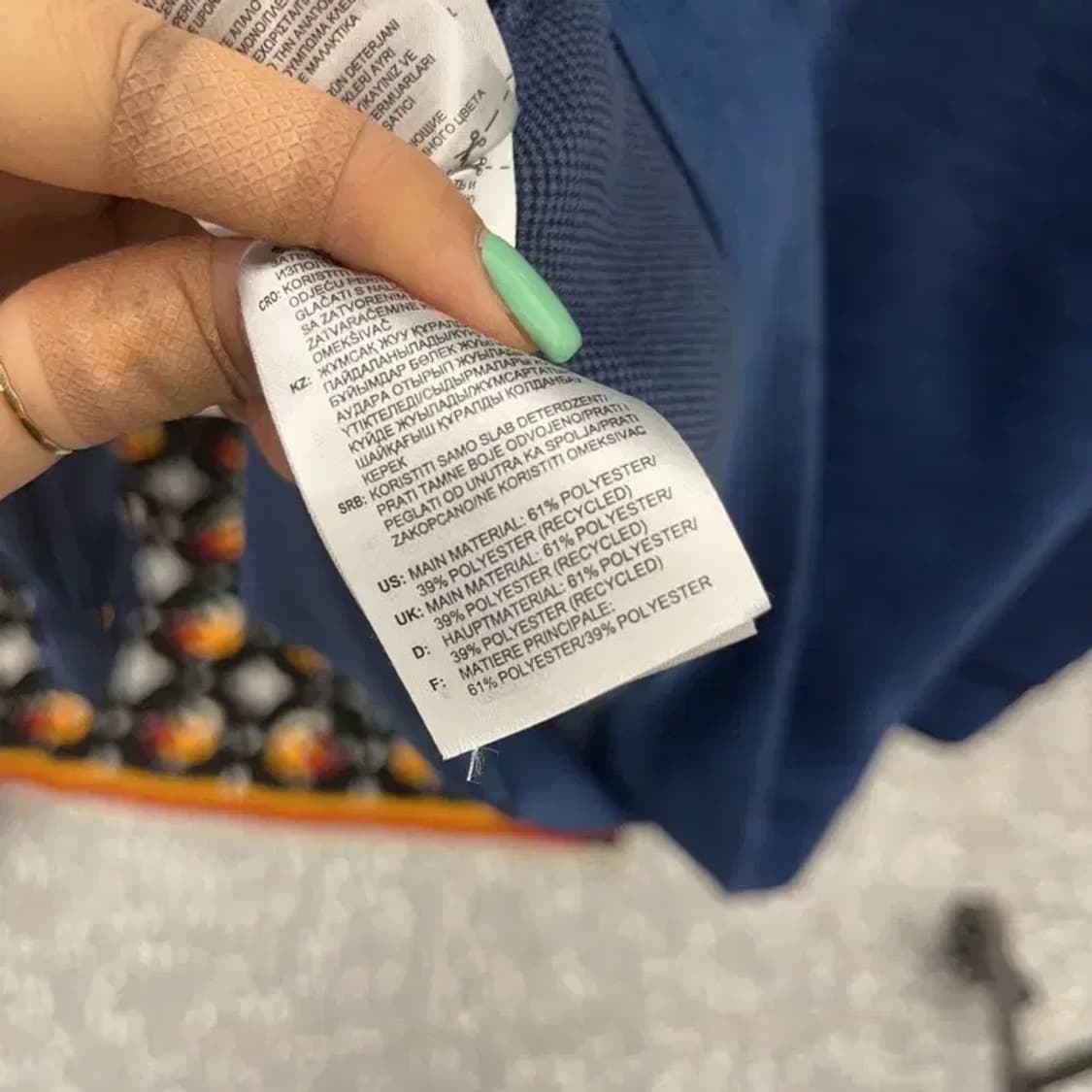 아디다스 00's 레알마드리드 딥블루  져지 후드집업 L C06638 상품이미지7