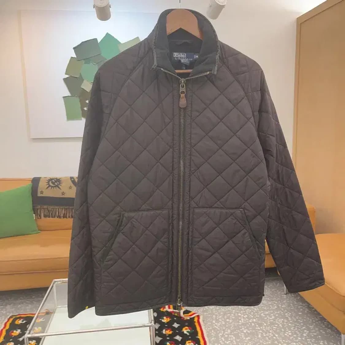 폴로 랄프로렌 워크웨어 퀄팅 경량 패딩 M C06641 상품이미지3