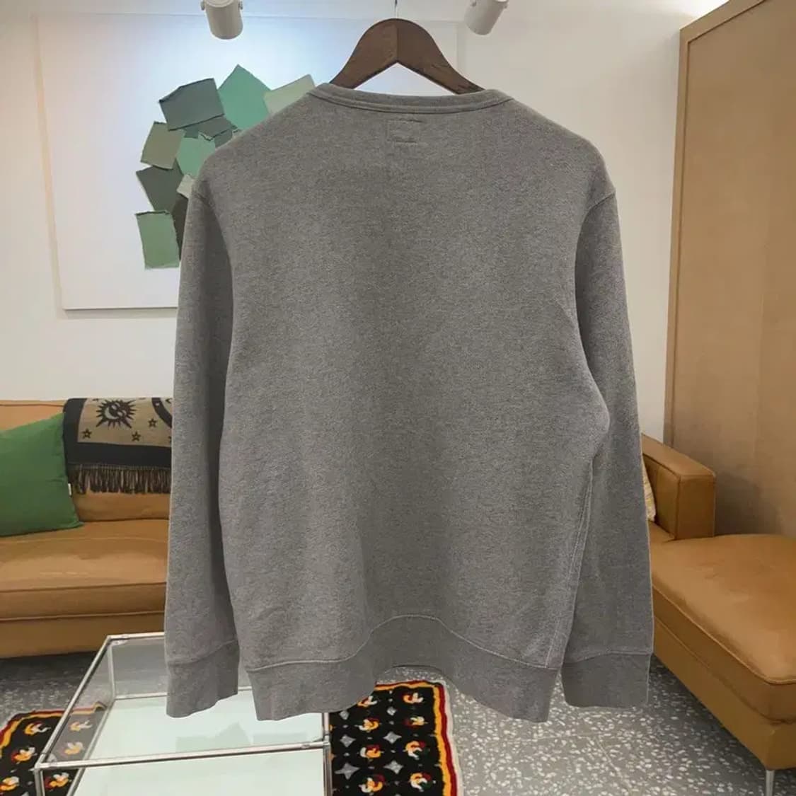 리바이스 캐쥬얼 모던룩 베이직 맨투맨 스웻셔츠 M C06645 상품이미지4