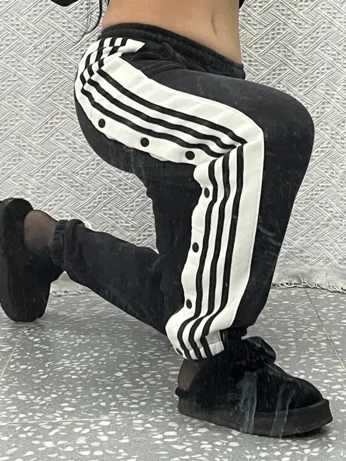 아디다스 Y2K 아디브레이크 사이드 버튼 조거 트랙 팬츠 S C06668 상품이미지1