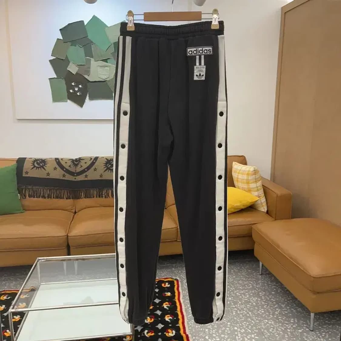 아디다스 Y2K 아디브레이크 사이드 버튼 조거 트랙 팬츠 S C06668 상품이미지3