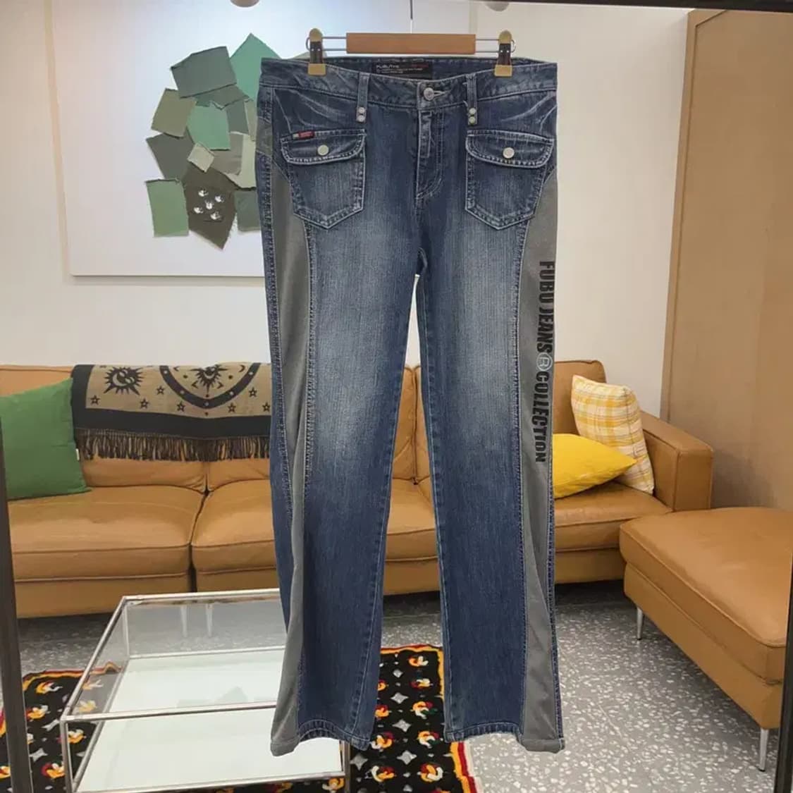 푸부 FUBU 올드스쿨 빈티지 00'S 청바지 29인치 C06672 상품이미지3