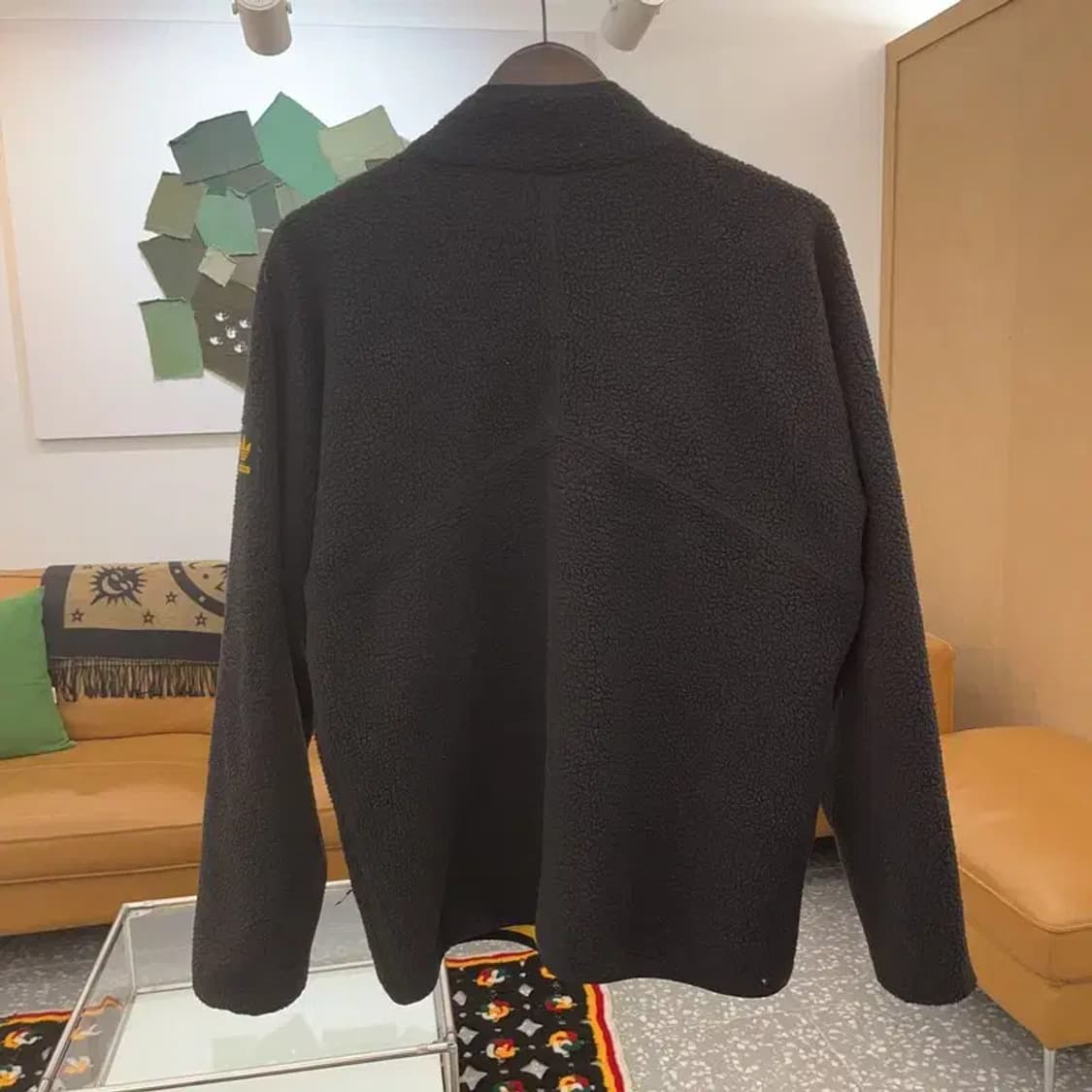 아디다스 올드스쿨 빈티지 뽀글이 후리스 자켓 2XL C06653 상품이미지4