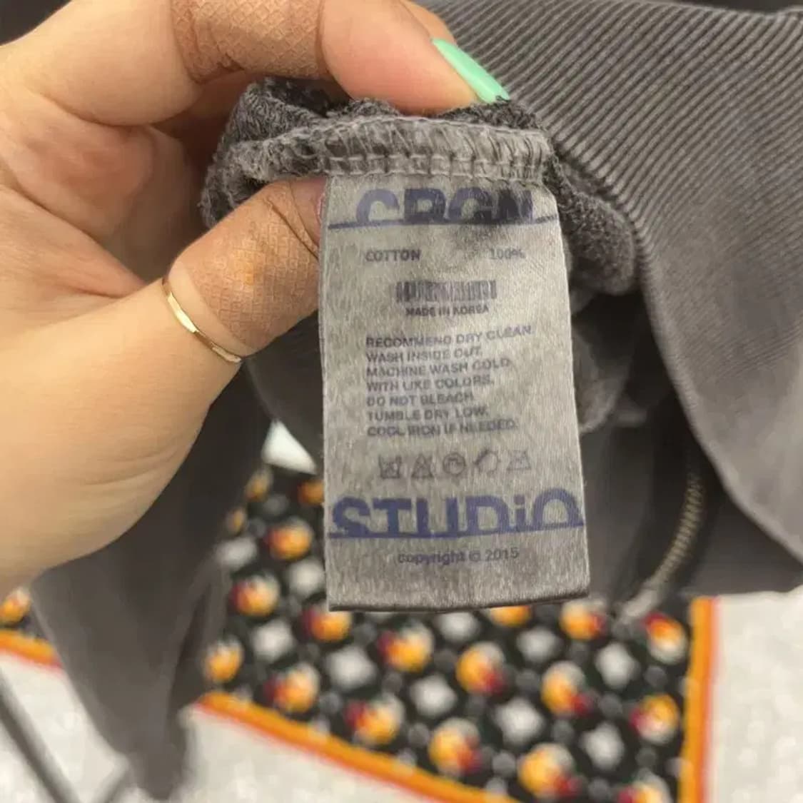 꼼파뇨 올드스쿨 빈티지 투웨이 크롭 후드 집업 M C06650 상품이미지6