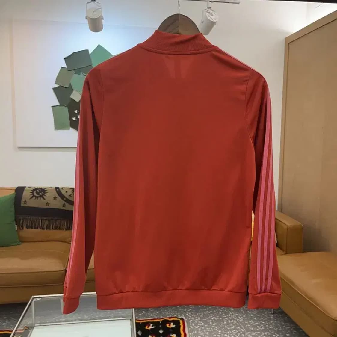 아디다스 90's 빈티지 Y2K 오렌지핑크 져지 집업 M C06652 상품이미지3