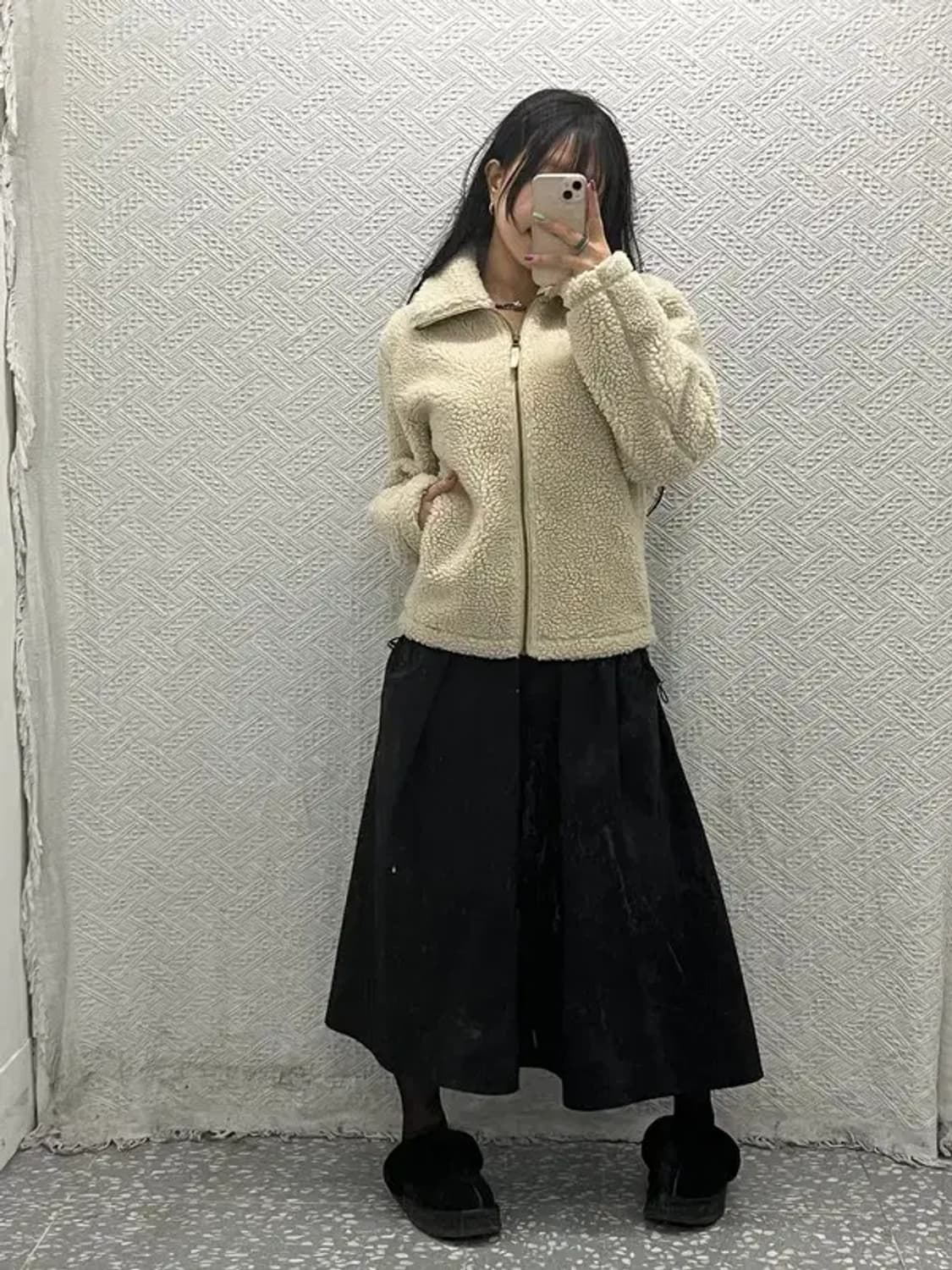 유니클로 U 이동휘 착용 베이직 르메르 플리스 자켓 S C06679 상품이미지1