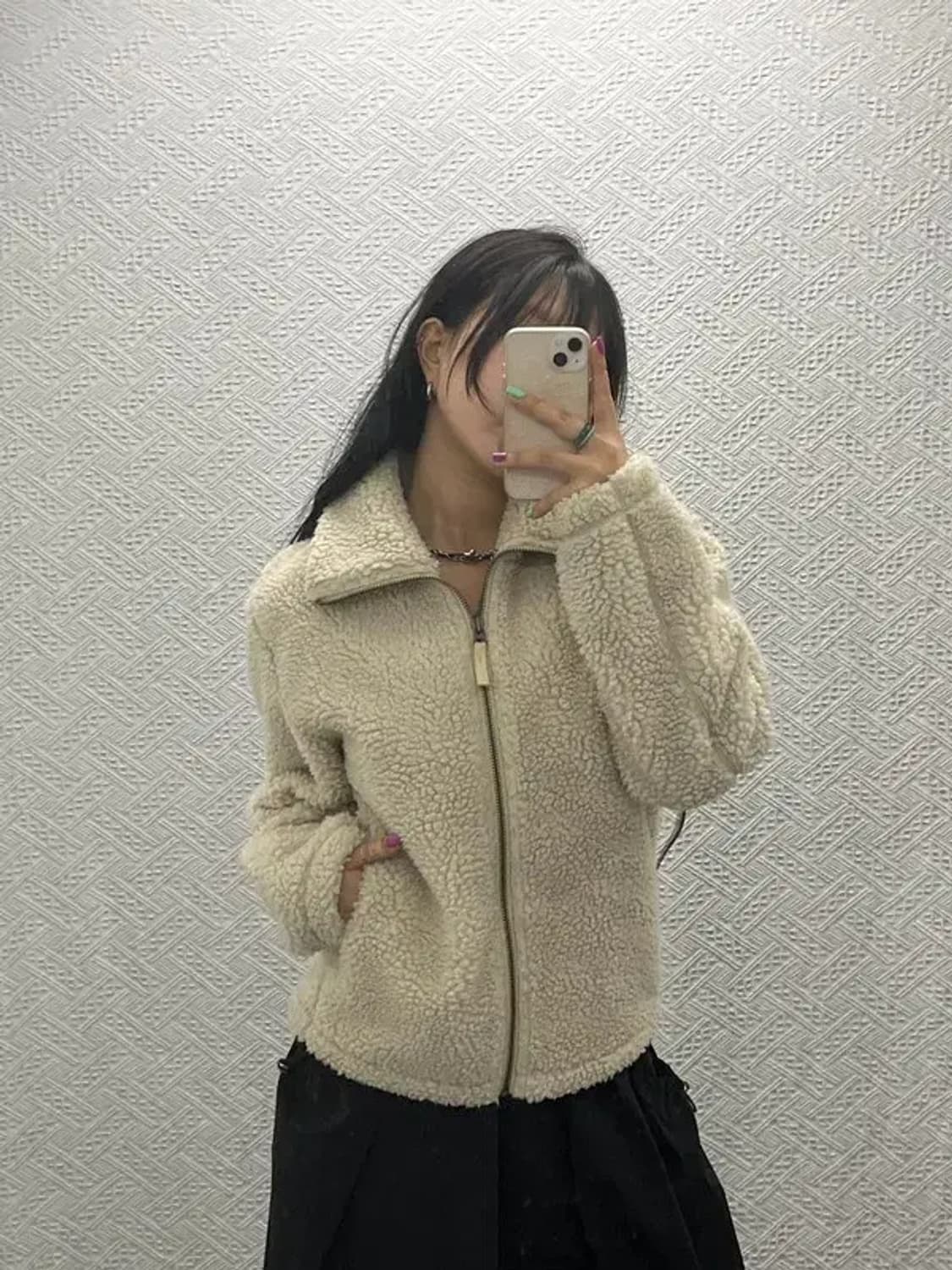 유니클로 U 이동휘 착용 베이직 르메르 플리스 자켓 S C06679 상품이미지2