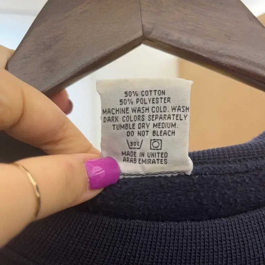 하드락카페 올드스쿨 빈티지무드 맨투맨 스웻셔츠 M C06682 상품이미지6