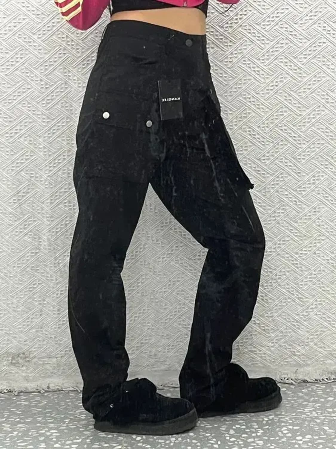 빈티지 사이드 멀티 포켓 트러커 카고 워크 팬츠 1 C06710 상품이미지1