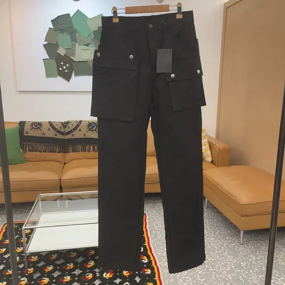 빈티지 사이드 멀티 포켓 트러커 카고 워크 팬츠 1 C06710 상품이미지3