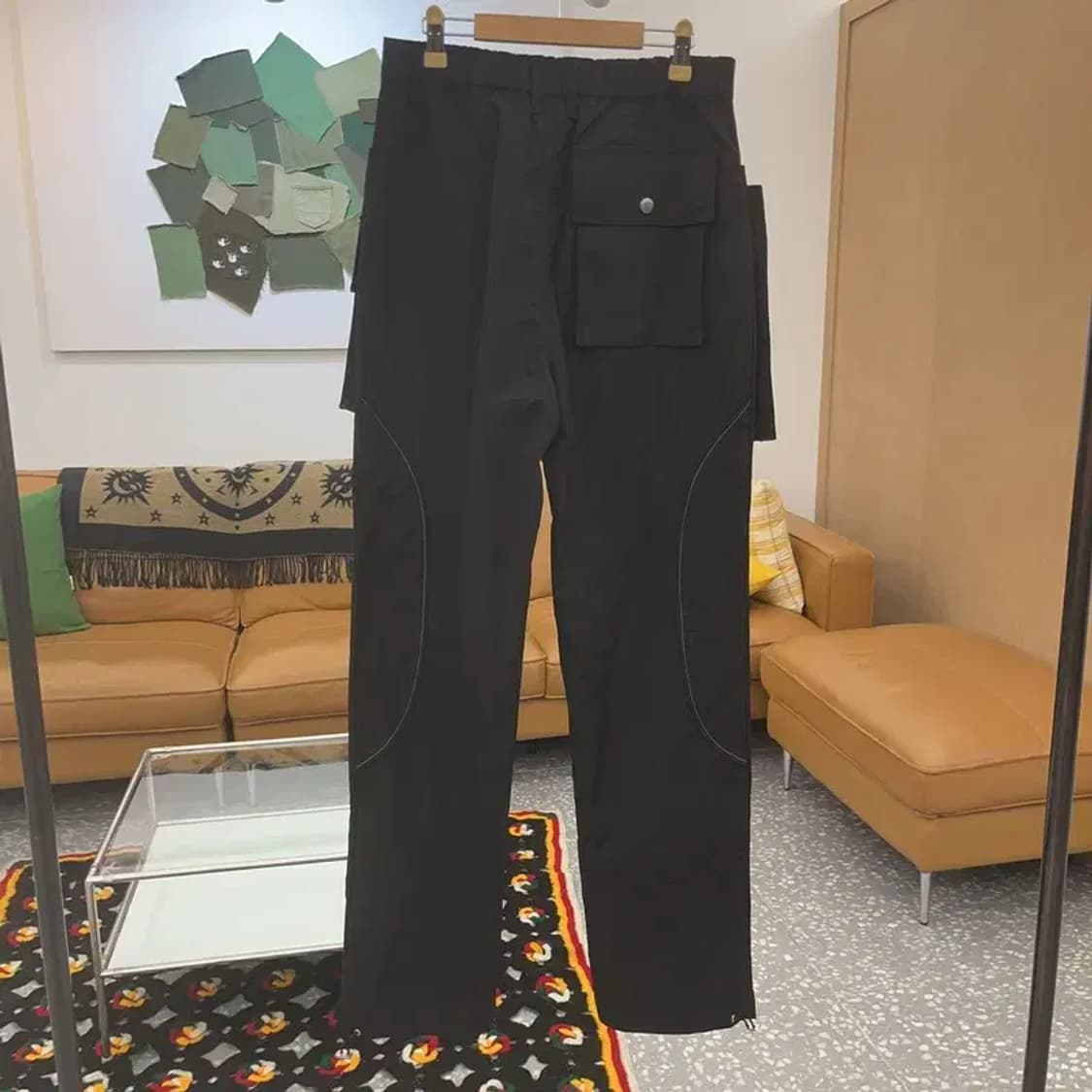 빈티지 사이드 멀티 포켓 트러커 카고 워크 팬츠 1 C06710 상품이미지4