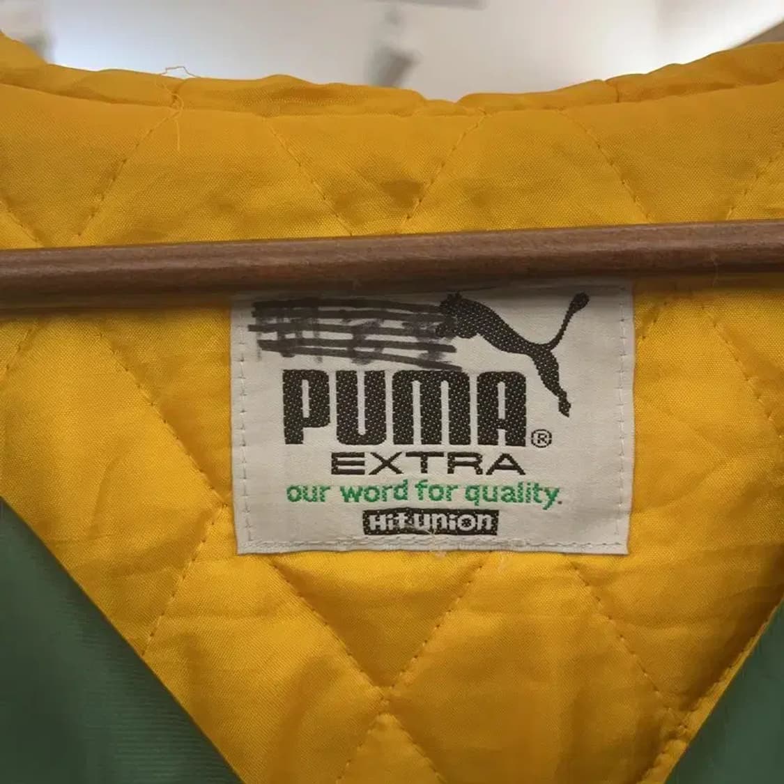 푸마 일본 빈티지 올드스쿨 배색 오버핏 바람막이 자켓 2XL C06681 상품이미지5