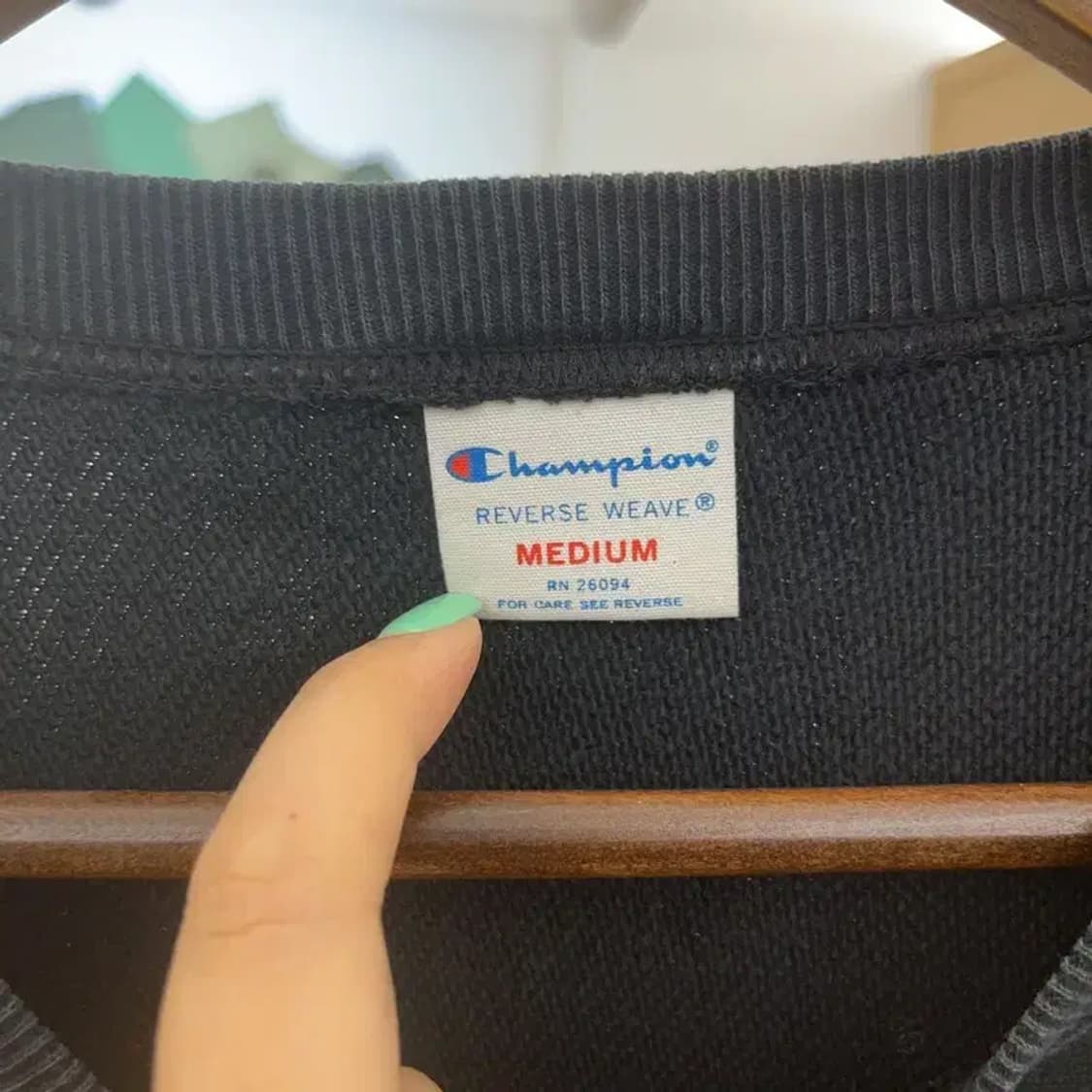 챔피온 리버스위브 보스턴캠프 레터링 맨투맨 스웻셔츠  M C06704 상품이미지5