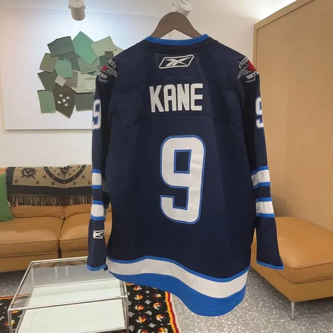 리복 NHL위니펙 제츠 블록코어 오버핏 하키 유니폼 L C06701 상품이미지4