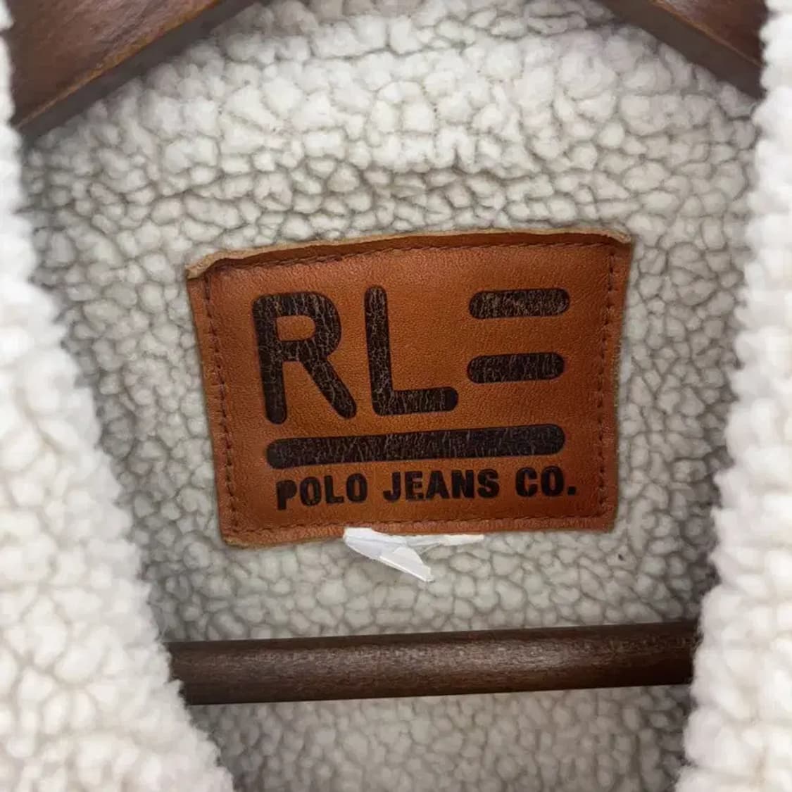 폴로 랄프로렌 올드스쿨 트러커 코듀로이 양털 자켓 L C06685 상품이미지5