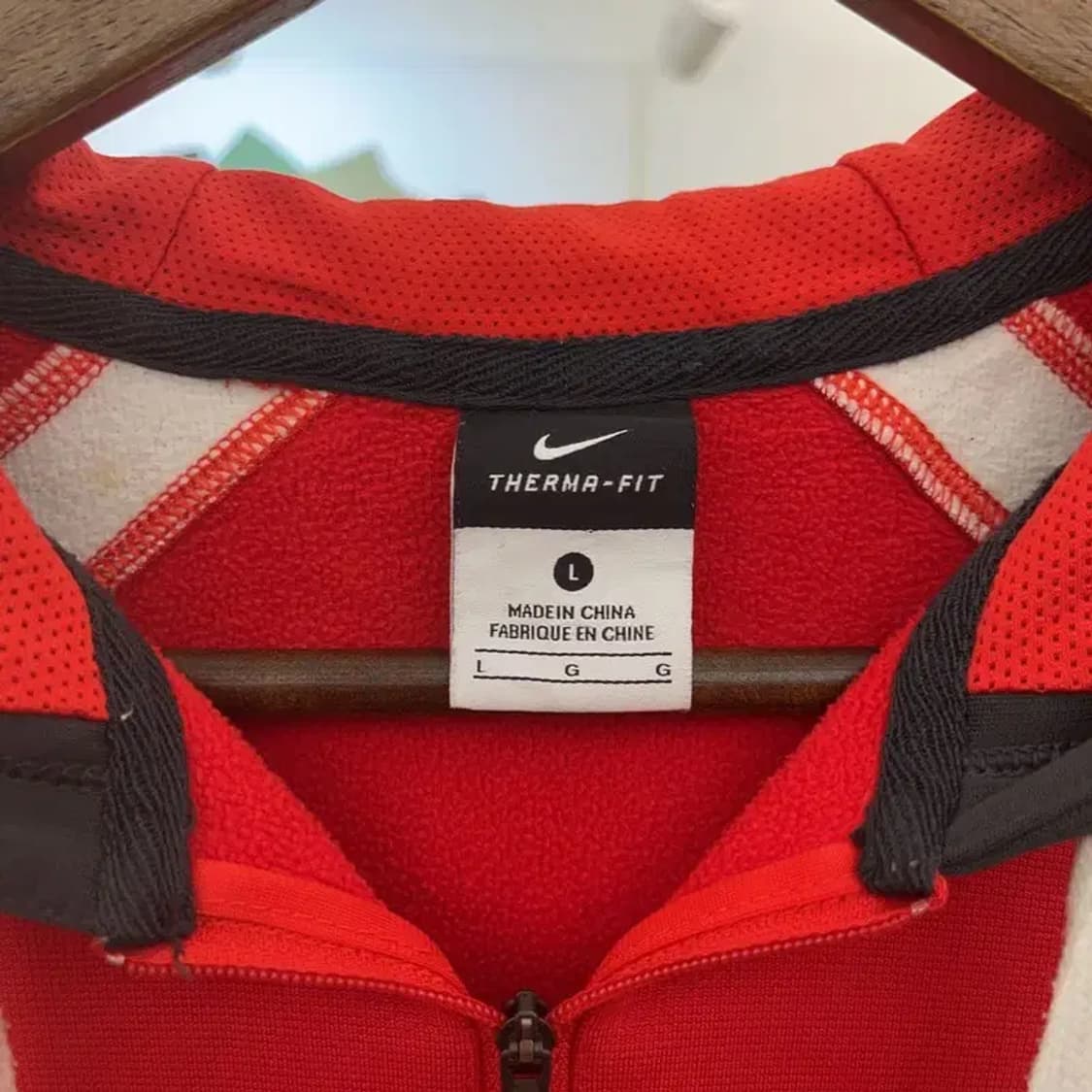 나이키 더마핏 스포티 러닝 반집업 후드티 L C06707 상품이미지5