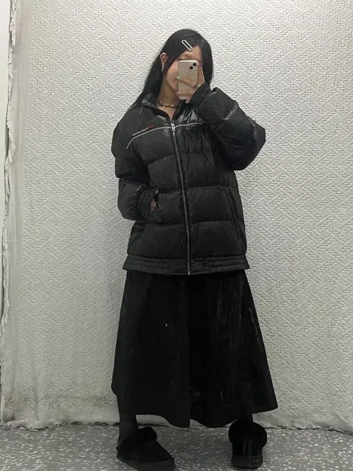 푸부 올드스쿨 빈티지 스트릿 오버핏 패딩 XXL C06719 상품이미지2