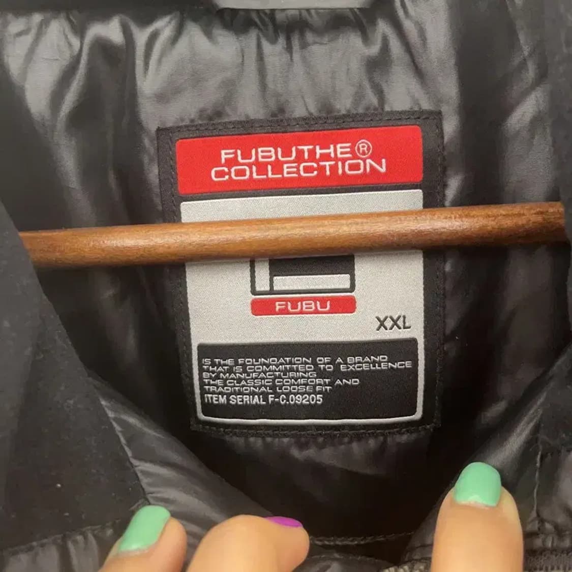 푸부 올드스쿨 빈티지 스트릿 오버핏 패딩 XXL C06719 상품이미지5