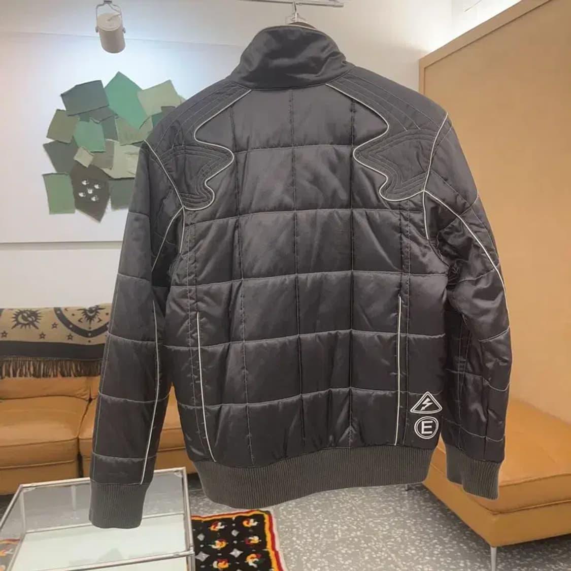 푸마 올드스쿨 일본풍 빈티지 바이커 패딩 S C06720 상품이미지4