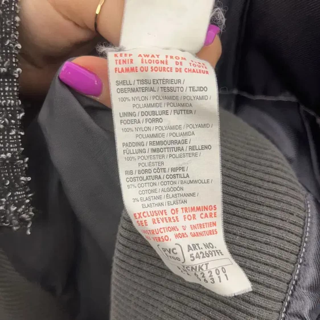 푸마 올드스쿨 일본풍 빈티지 바이커 패딩 S C06720 상품이미지6