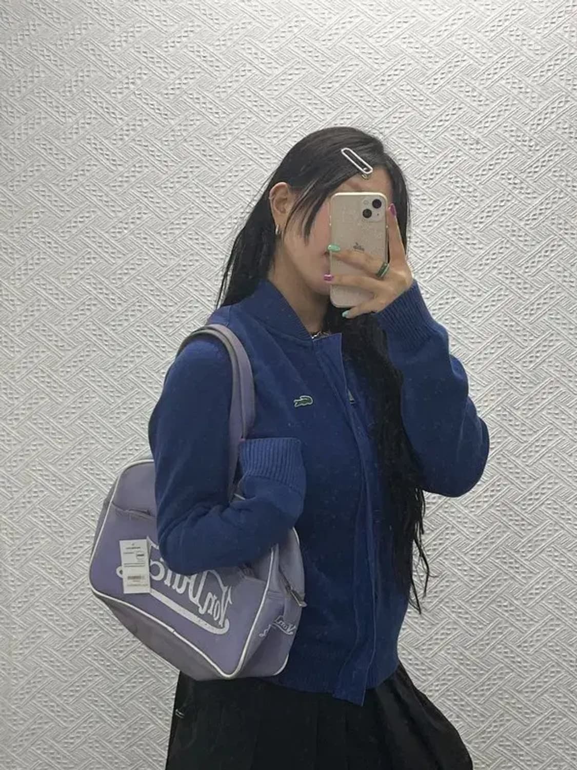 라코스테 캐주얼 클래식 집업 니트 가디건 95 C06723 상품이미지2