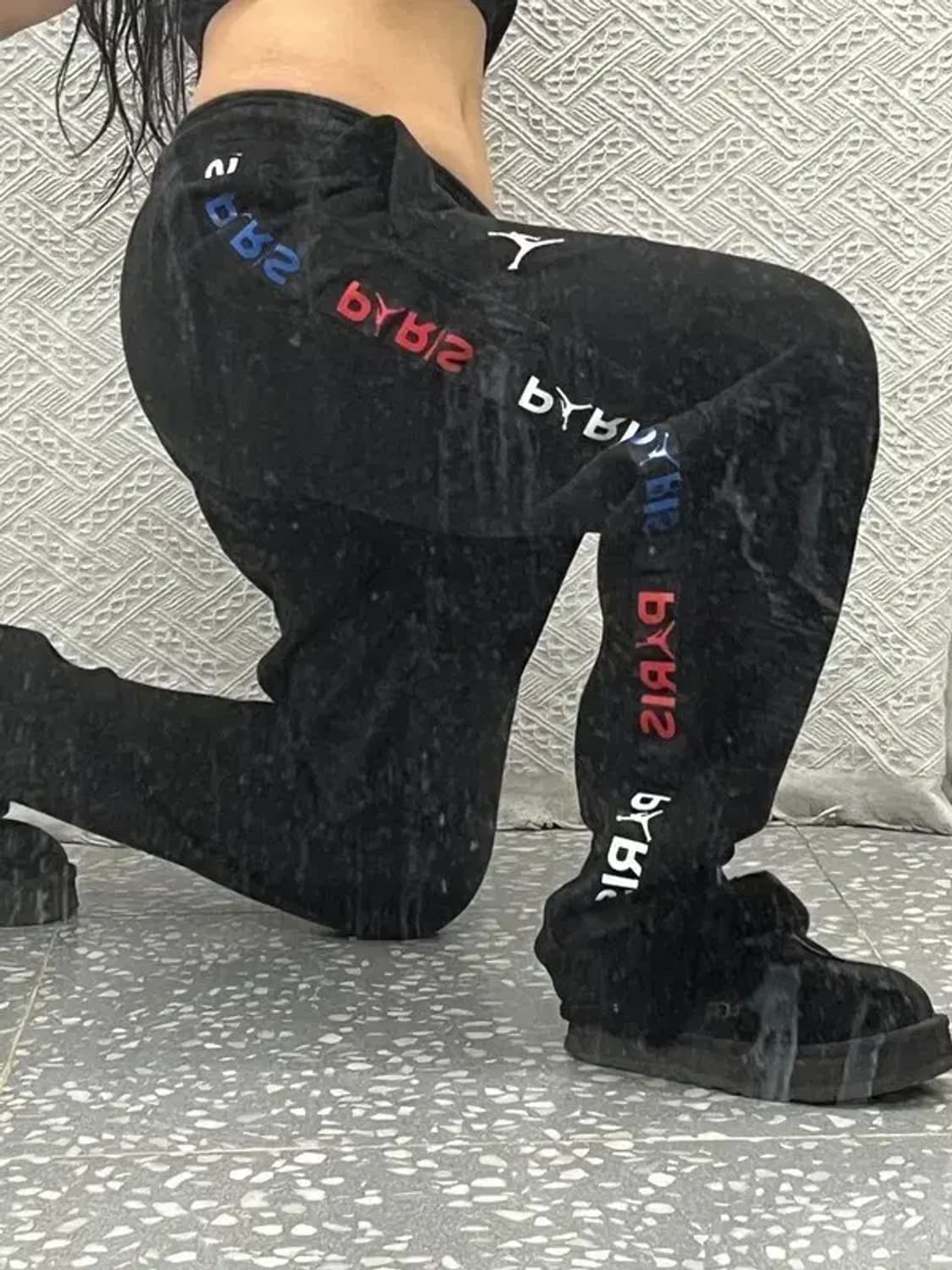 나이키 조던 파리생제르망 사이드로고 조거 스웻팬츠 100 C06746 상품이미지1