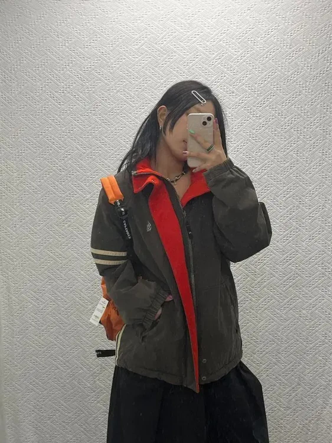 노티카 올드스쿨 빈티지 리버시블 기모 자켓 XL C06721 상품이미지2