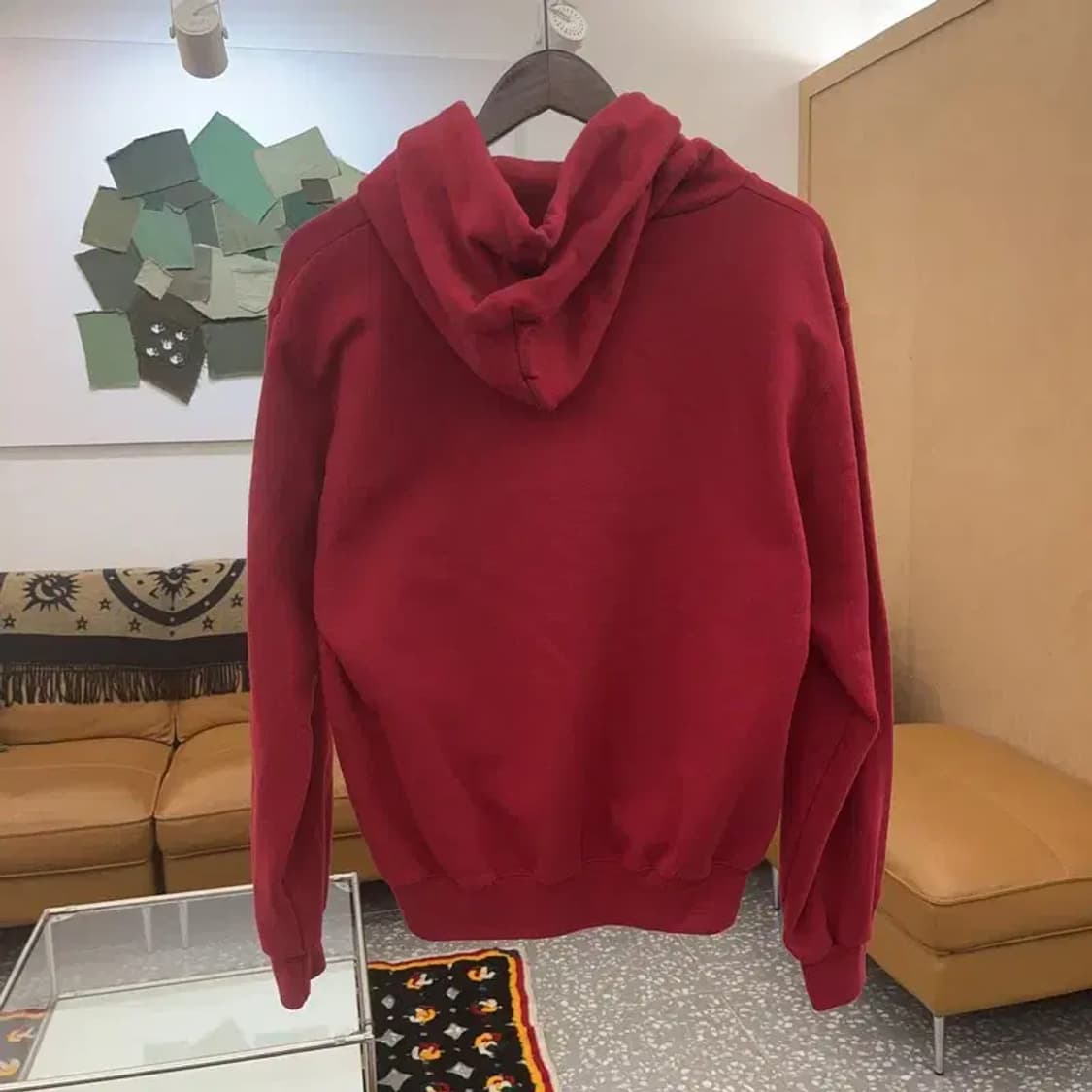 챔피언 어센틱 올드스쿨 스탠포드 약기모 후드티 S C06728 상품이미지3