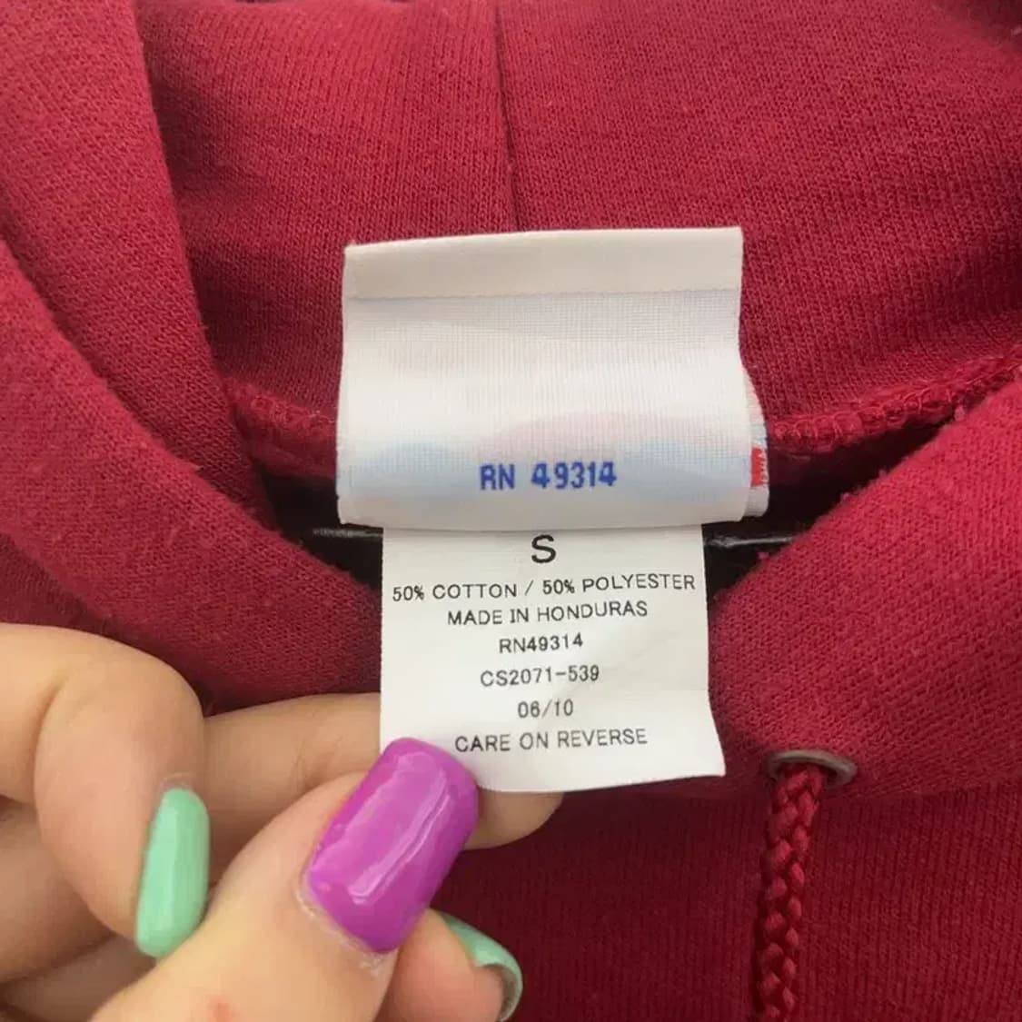 챔피언 어센틱 올드스쿨 스탠포드 약기모 후드티 S C06728 상품이미지5