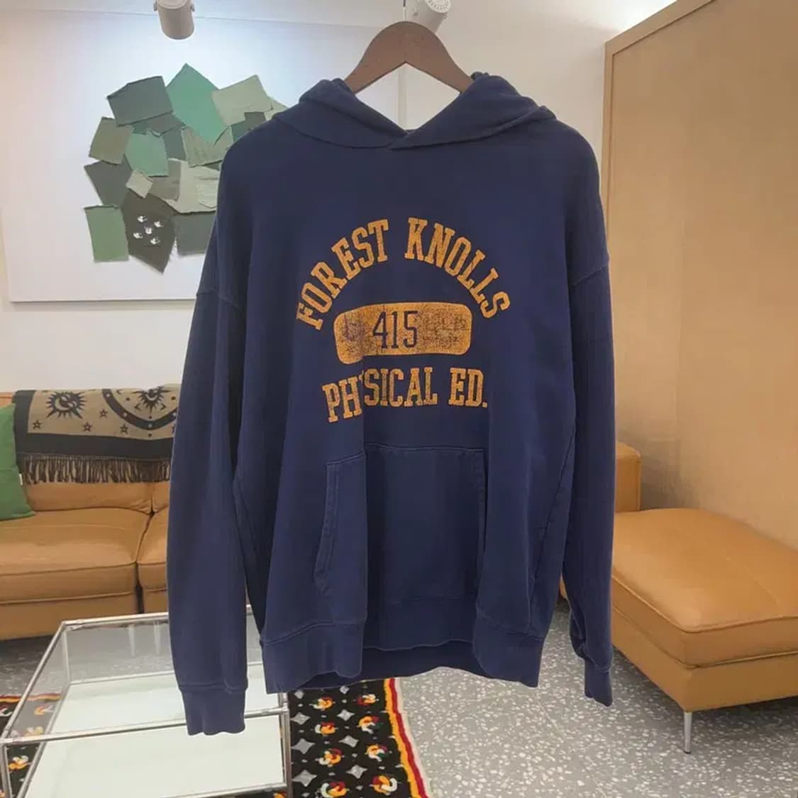 리바이스 올드스쿨 빈티지 레트로 골드탭 프린팅 후드티 M C06745 상품이미지3