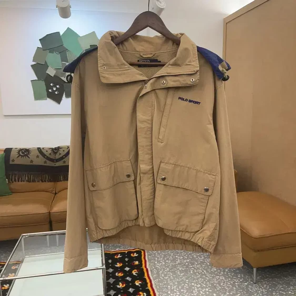 폴로 랄프로렌 워크웨어 오버핏 바람막이 페리자켓 95 C06729 상품이미지3