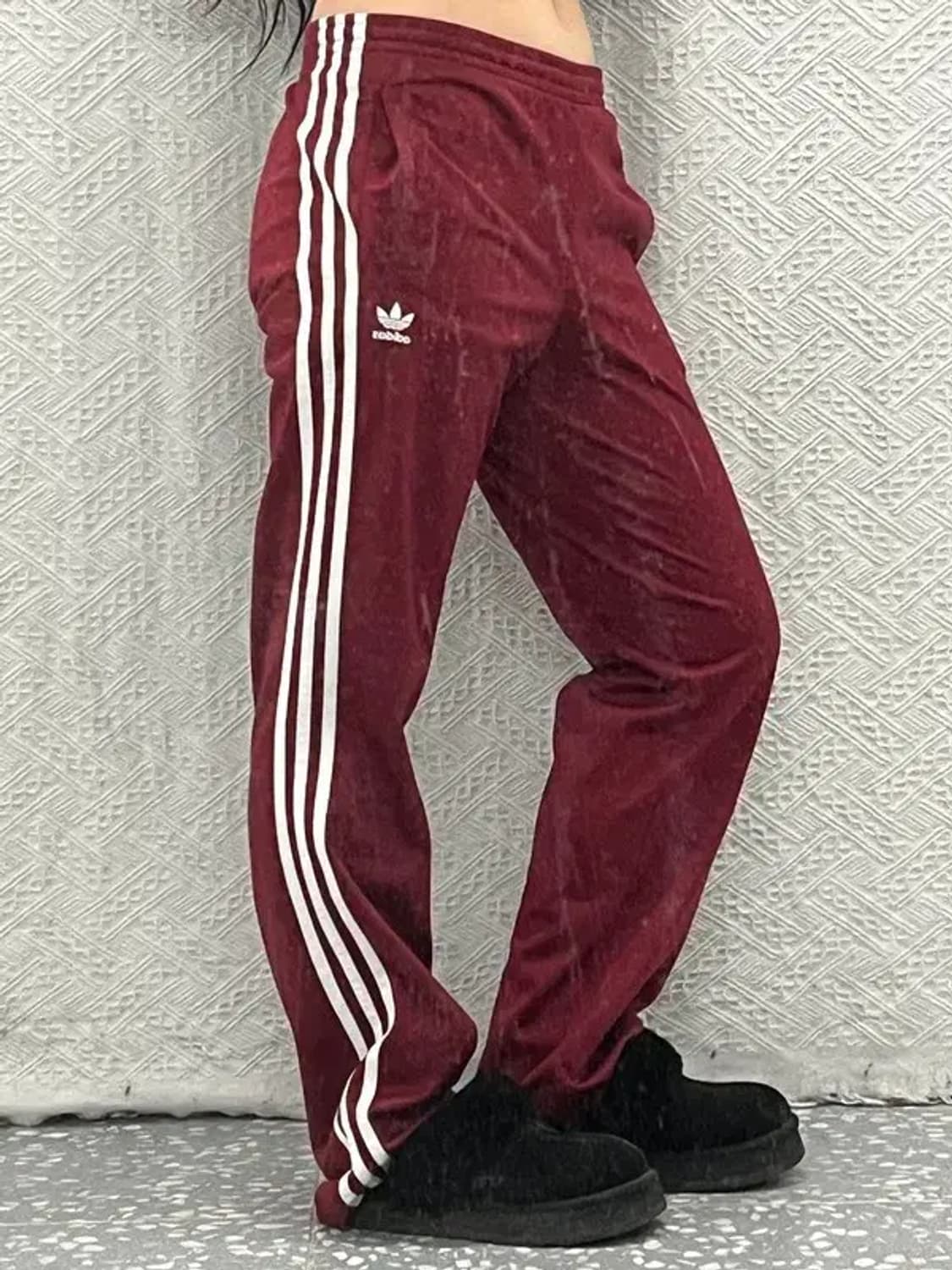 아디다스 클래식 유로파 버건디 트랙팬츠  XL C06749 상품이미지2