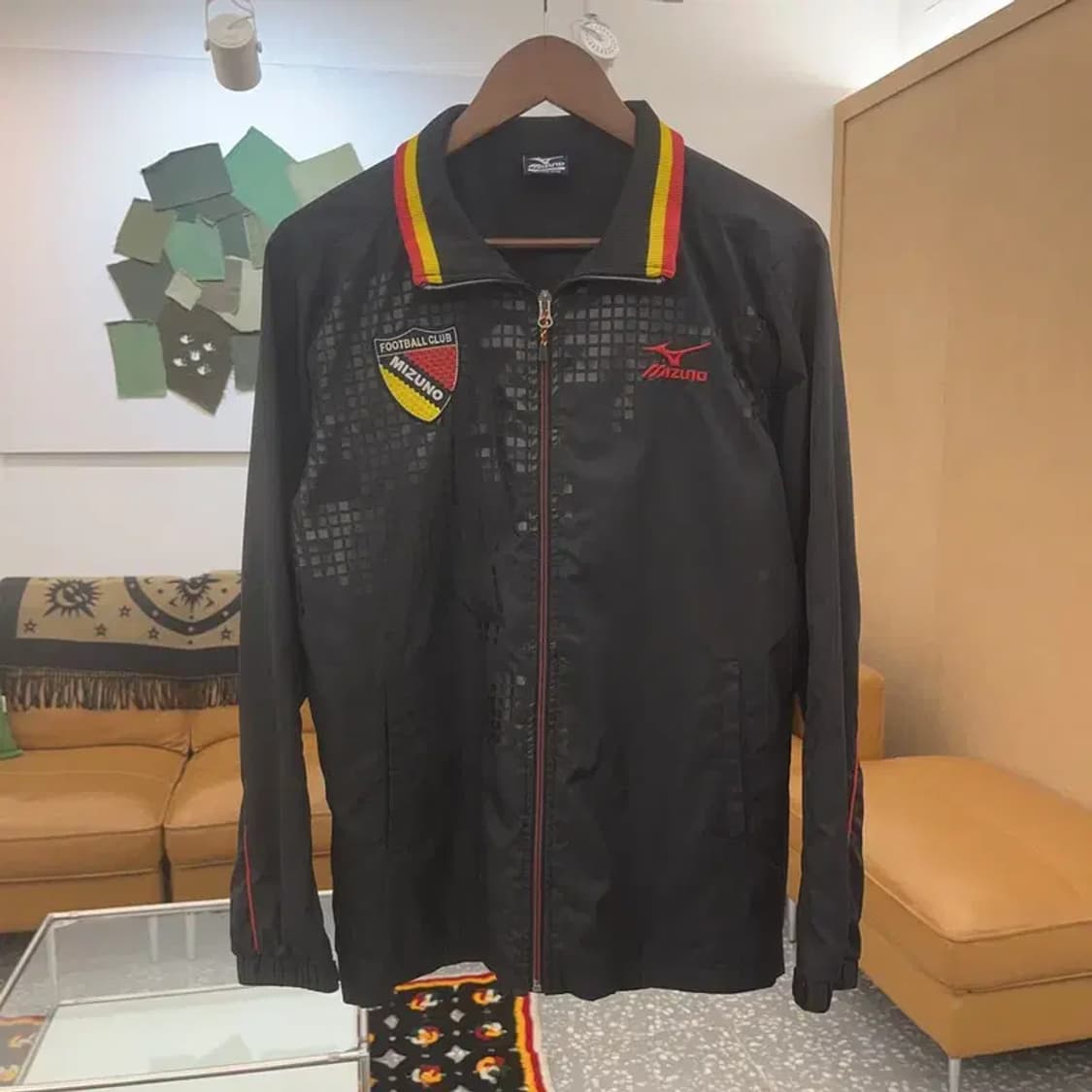 미즈노 풋볼클럽 올드스쿨 스포티 윈드브레이커 바람막이 M C06732 상품이미지3