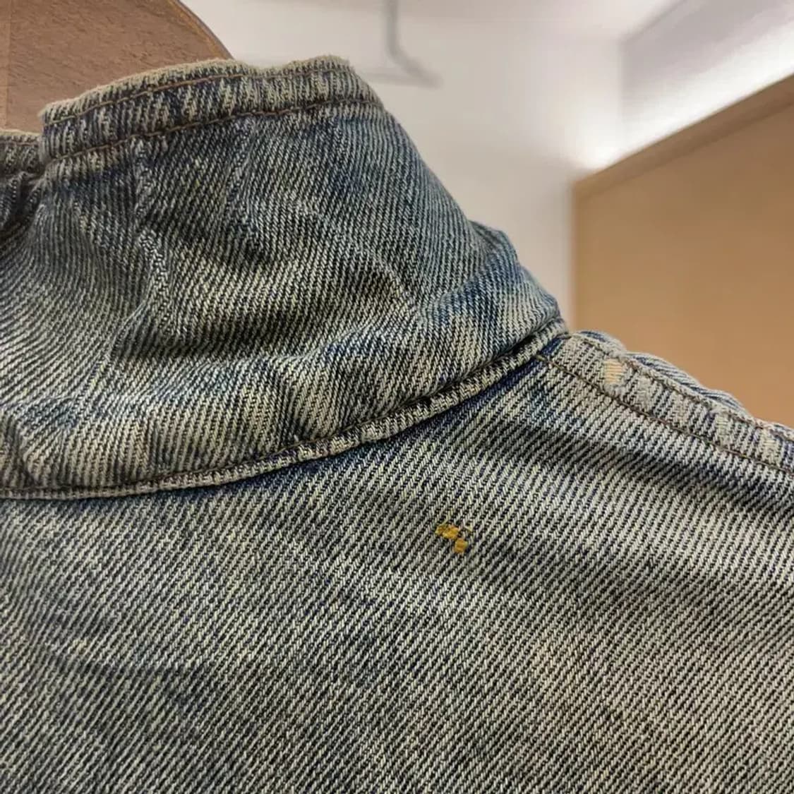 리바이스 빈티지 올드스쿨 트러커 워싱 데님 자켓 M C06734 상품이미지7