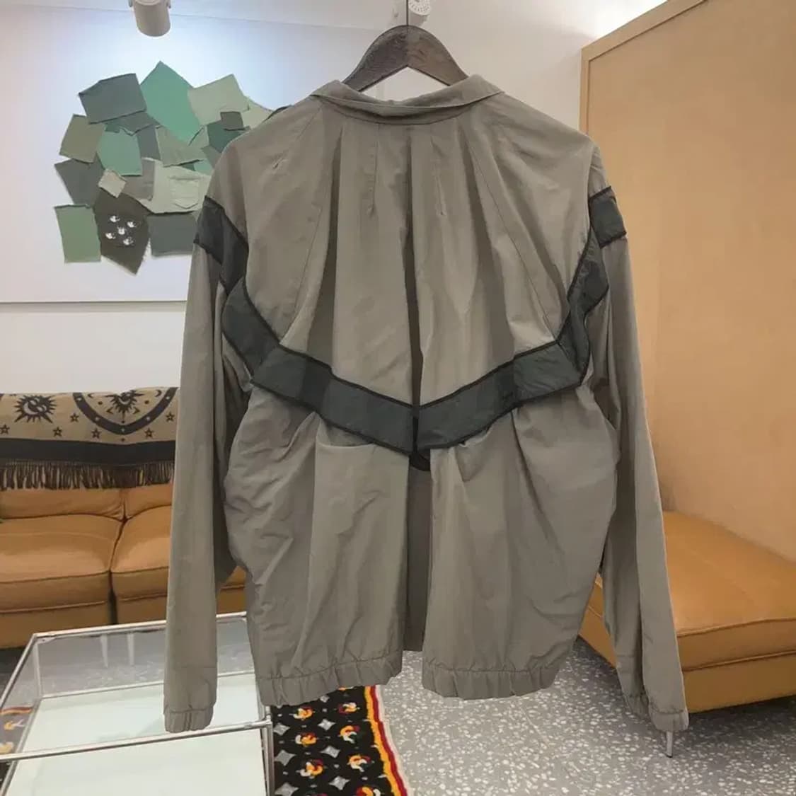 빈티지 올드스쿨 USA ARMY 오버핏 바람막이 자켓 100 C06739 상품이미지4