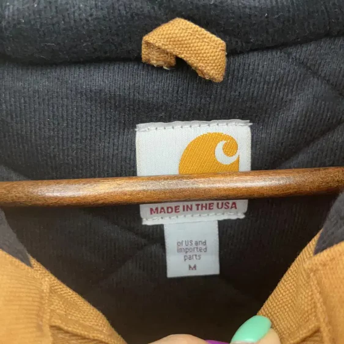 칼하트 J140-BRN 덕액티브 워크자켓 M C06687 상품이미지5