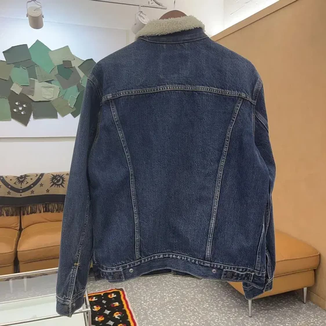 리바이스 올드스쿨 쉐르파 트러커 데님 자켓 M C06758 상품이미지4