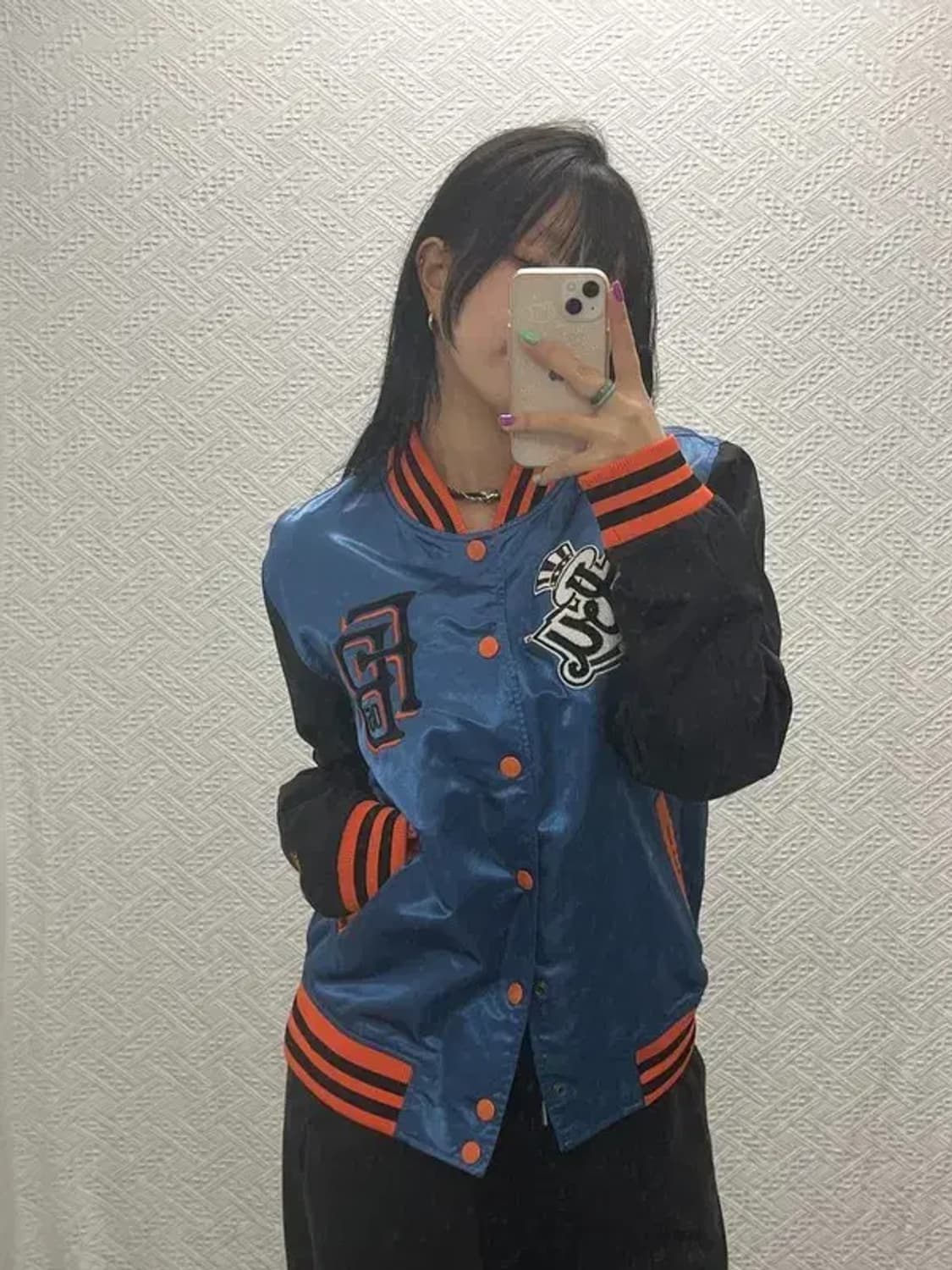 푸부 FUBU 올드스쿨 서브컬처 프린팅 바시티 자켓 C06761 상품이미지1