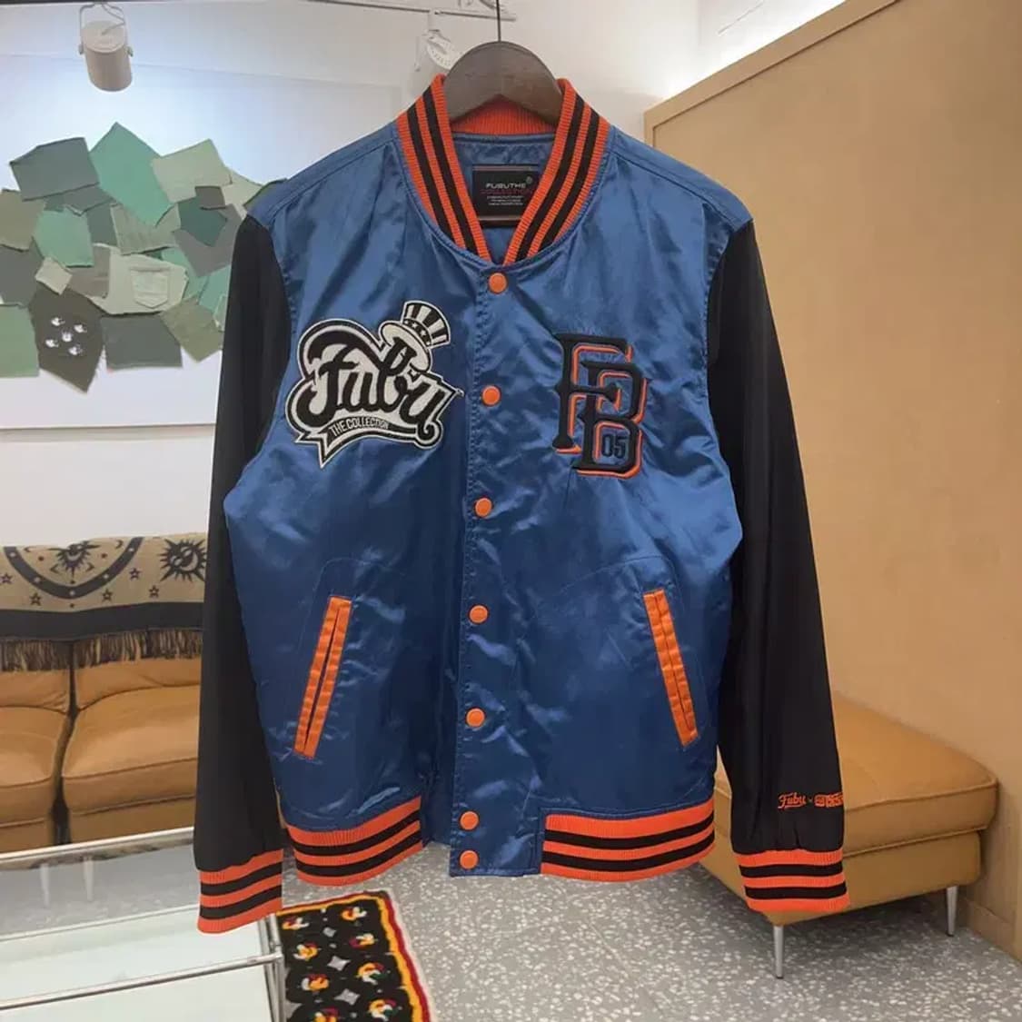 푸부 FUBU 올드스쿨 서브컬처 프린팅 바시티 자켓 C06761 상품이미지3