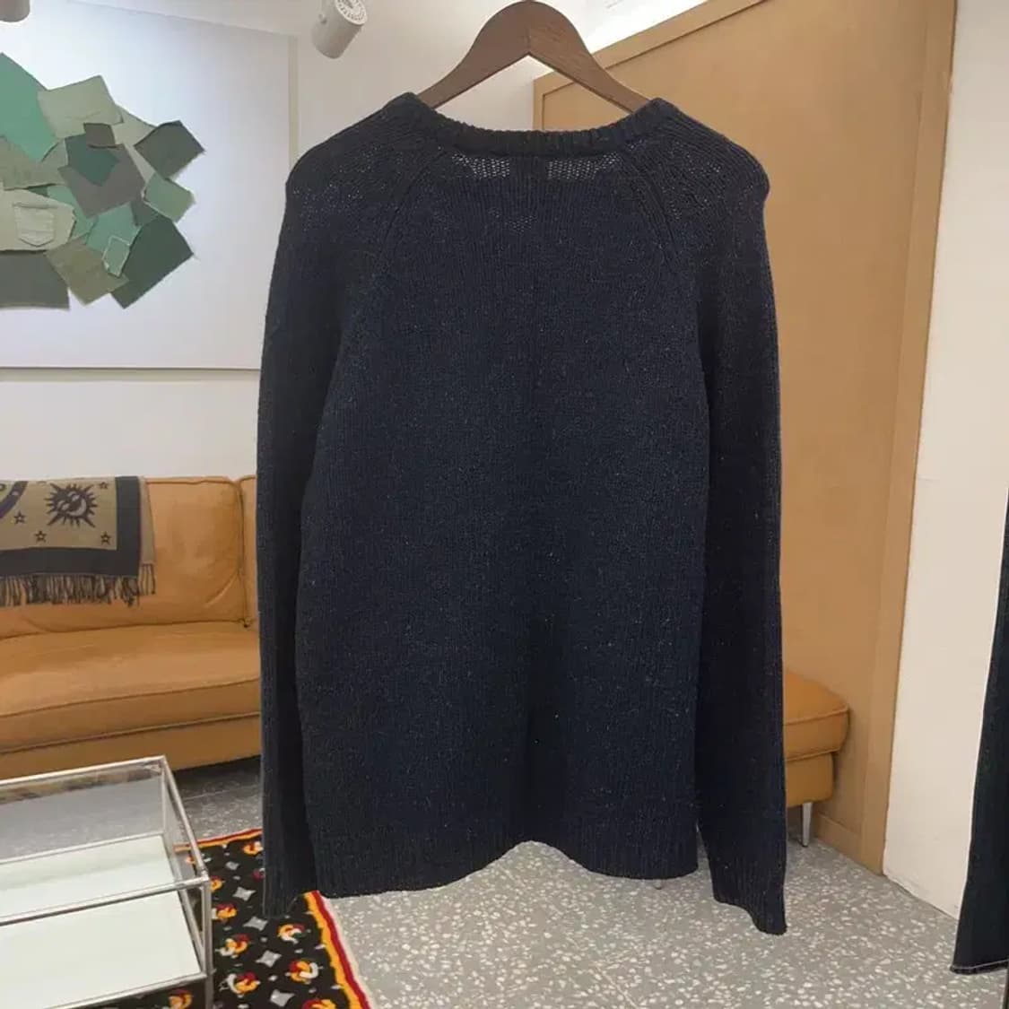 칼하트 WIP 앙글리스틱 캐주얼 오버핏 울 니트 M C06769 상품이미지4